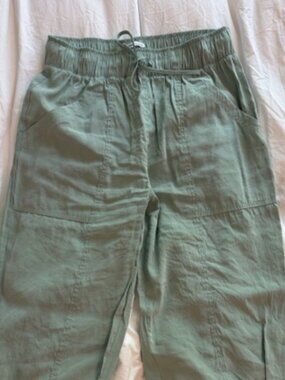 Abercrombie + Fitch Green Joggers Size Small